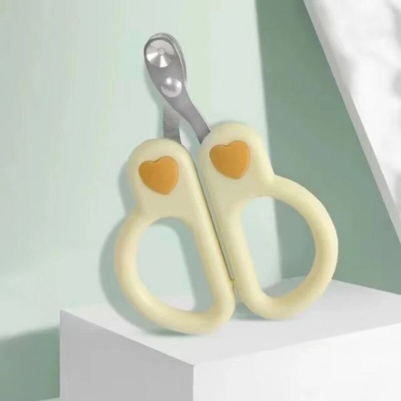 전문 고양이 손톱깎이 작은 개 스테인레스 스틸 강아지 발톱 커터 가위 애완 동물 손톱 트리머 액세서리, 01 CHINA, single hole yellow
