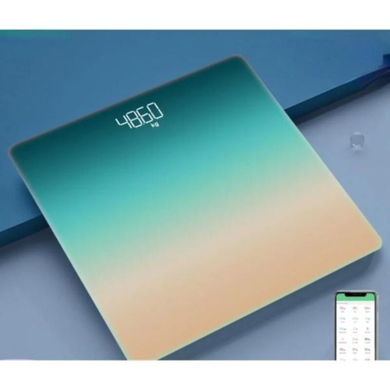 전자 체중계 전문 체중 체중계 건강한 체지방 체중계 스마트 홈 무게추 체중계 홈 블루투스 지능형 키, 1개, 없음, 3) Powder-battery