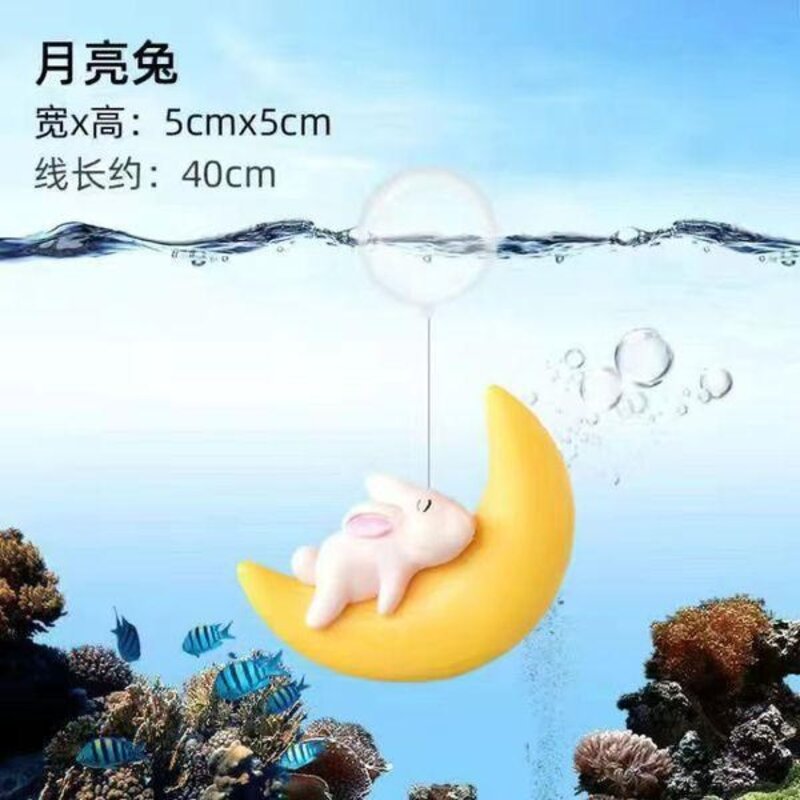 어항 인형 조경 수조 장식품 잠수부 구경용 부유 장난감, I. 오공 레드, 1개
