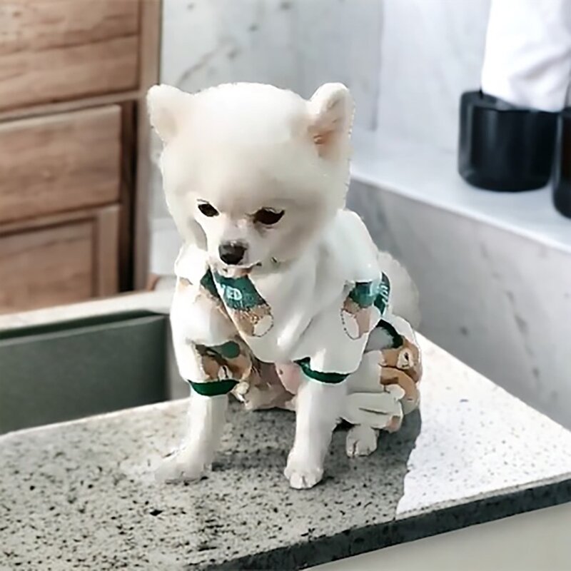 코코지니 강아지옷 품번20 베이비 기모 올인원 티셔츠, 품번 20. 베이비 기모 올인원 [흰색], 1개