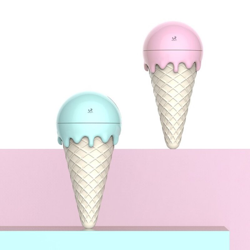 딩동펫 고양이 아이스크림 캣닢 민트볼 장난감 2종 세트, 블루, 핑크, 1세트