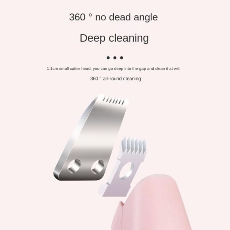 애견셀프미용 애완 전기 동물 고양이 발 인공물 면도 헤어 클리퍼 저소음 USB 충전식 및 LED 조명 전문 그루밍 장치, USB Green, 단일옵션