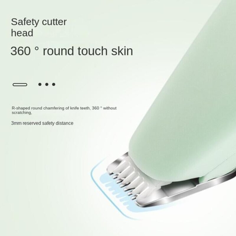 애견셀프미용 애완 전기 동물 고양이 발 인공물 면도 헤어 클리퍼 저소음 USB 충전식 및 LED 조명 전문 그루밍 장치, USB Green, 단일옵션