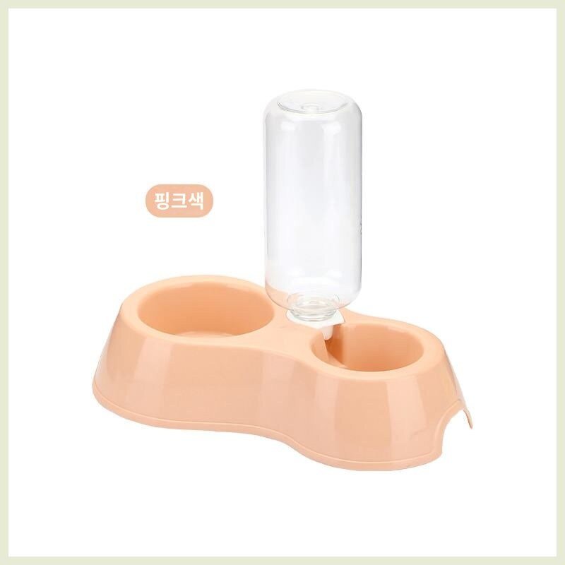 펫 카페 급수기 애견, 핑크색