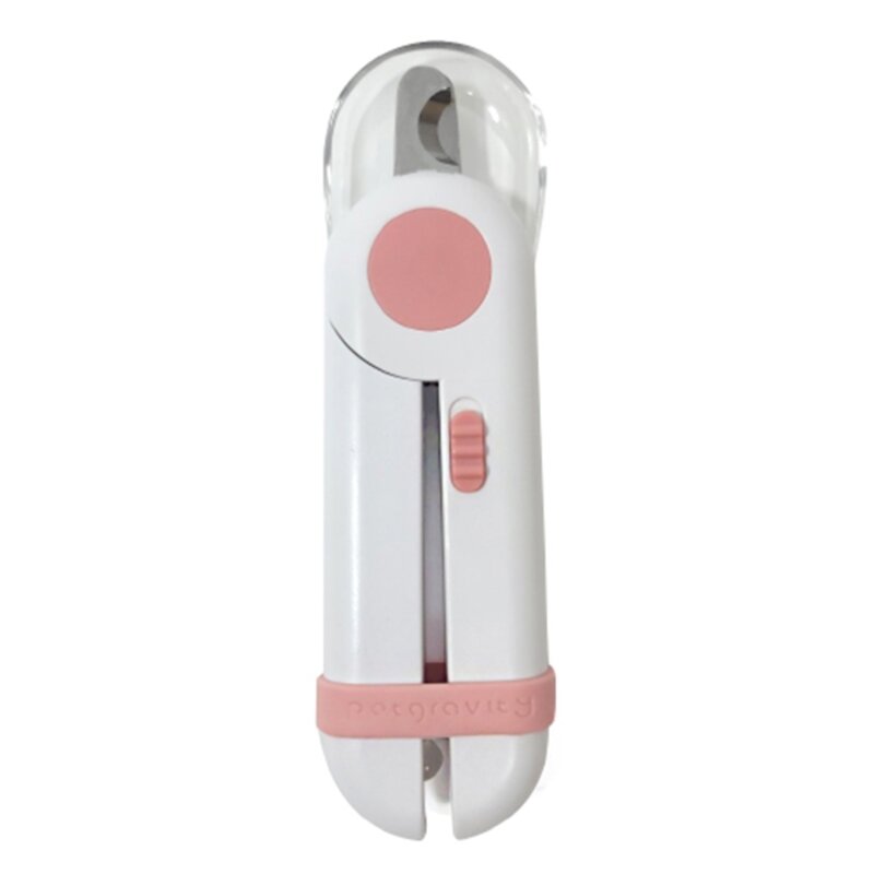 킹유통 페로가토 고양이 led 램프 발톱깎기 L 핑크