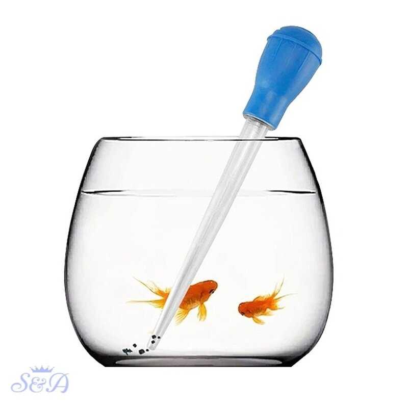 성현 어항 청소 스포이드 어항청소 어항청소기똥흡입기, 30ml 파랑