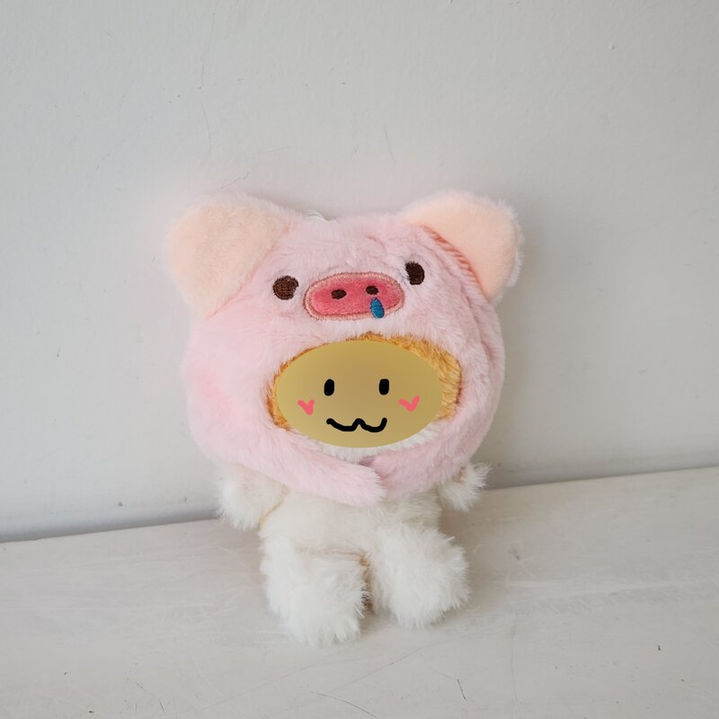 라블룸 10cm 인형모자 봉제인형 키링 아이돌 소품 덕질템 모루인형 (인형 미포함), 강아지