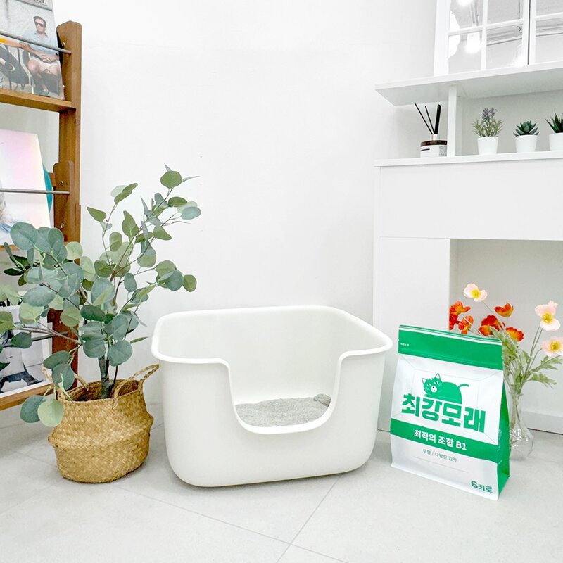[2+1] 최강모래 최적의 조합 B1 6kgx3 와이오밍모래, 3개, 6L