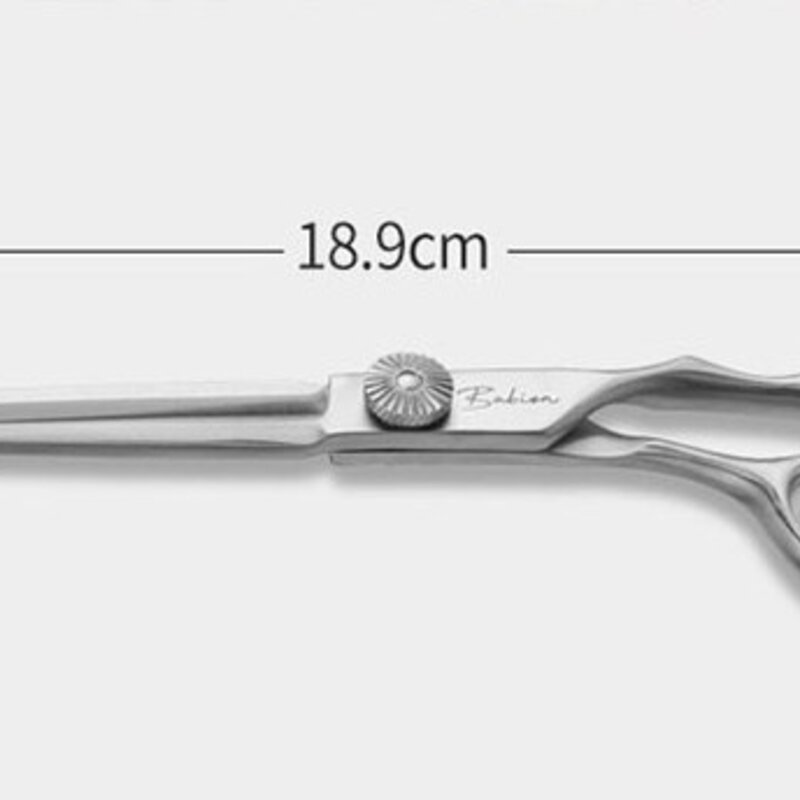 바비온 반려동물 ML 일자 미용가위 M4-701S 18.9cm, 1개