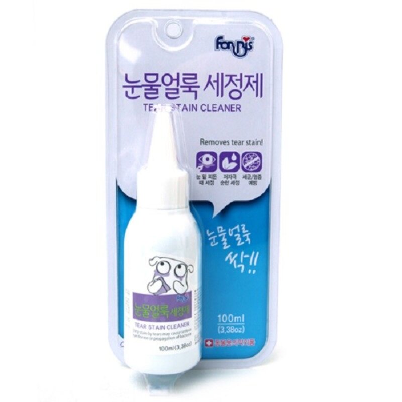 포켄스 포비스 애완용 위생용품 눈물얼룩 세정제100ml, 본상품선택, 1개, 100ml