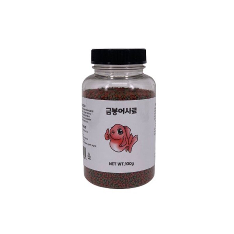 YB 금붕어 관상어 사료, 100ml, 3개입, 100ml