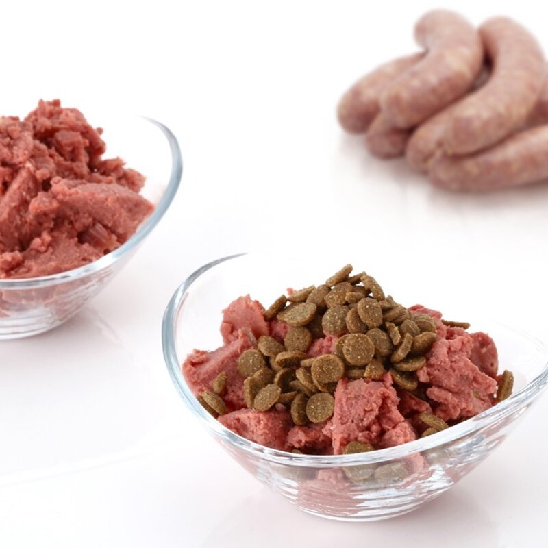 러비더비 강아지 간식 캔 4종 x 6p 세트, 치킨 + 소고기, 치킨 + 양고기, 치킨 + 연어, 치킨 + 오리고기, 375g, 1세트