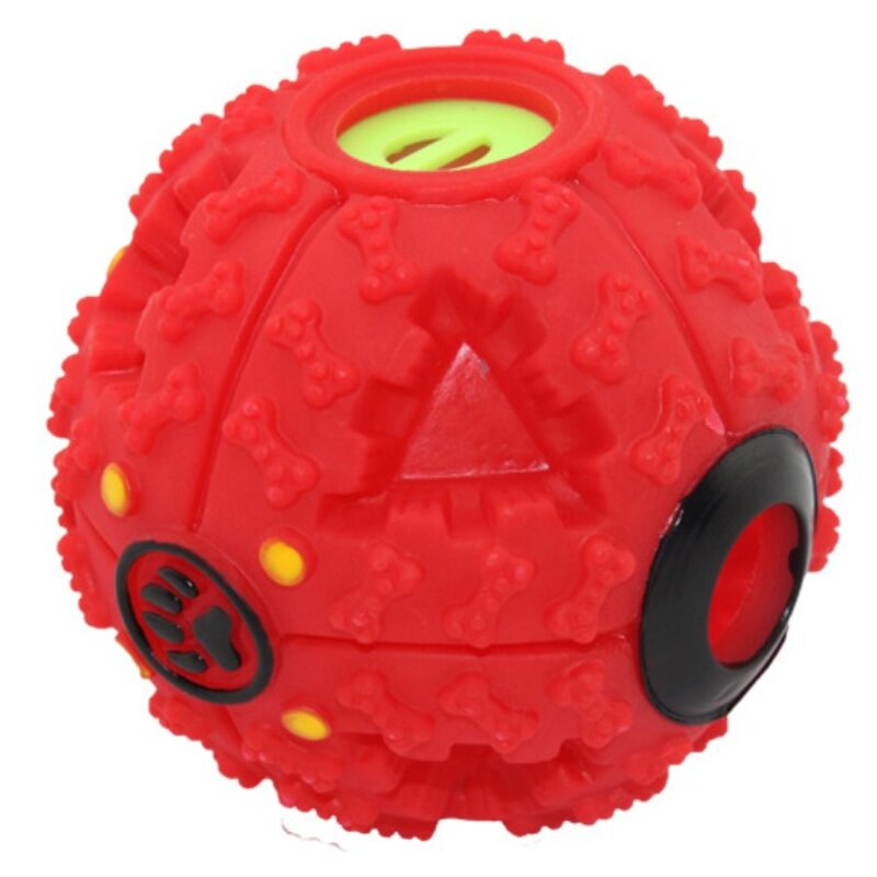 딩동펫 반려동물 타이어 간식볼 4p 세트 L 12.5cm, 블랙, 레드, 블루, 1세트