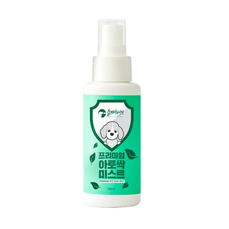 울지마마이펫 강아지전용 개토피+가려움 싹 프리미엄 아토싹미스트 3+1, 100ml, 4개