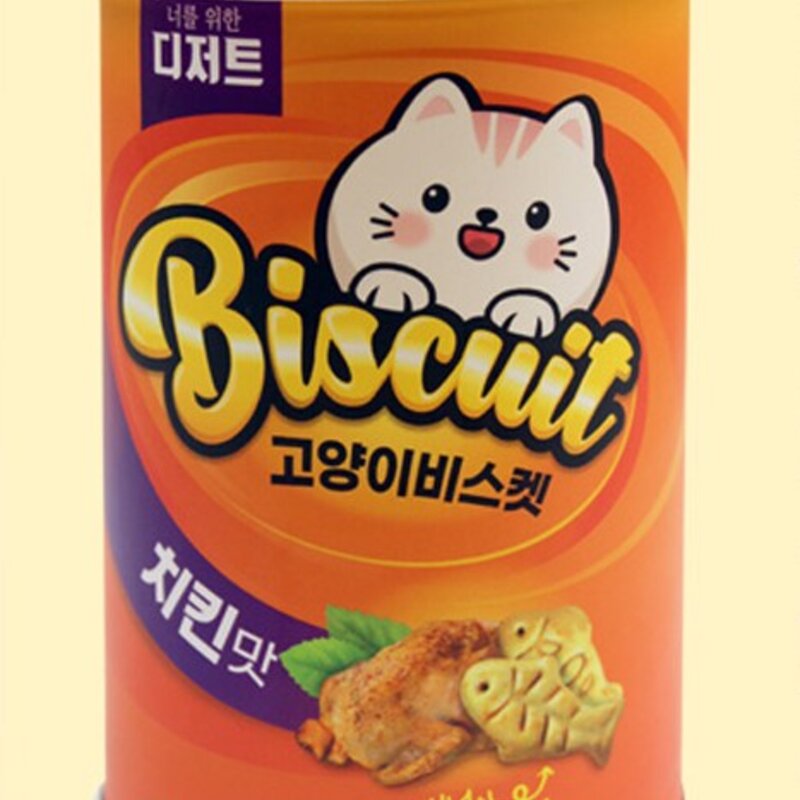 너를위한디저트 고양이 캣닢 비스켓 닭 100g, 치킨맛, 5개