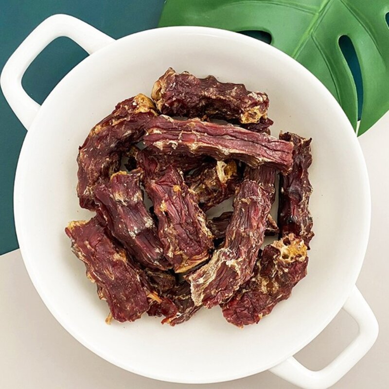 아침애 반려동물 수제간식, 북어와 소고기60g, 1개