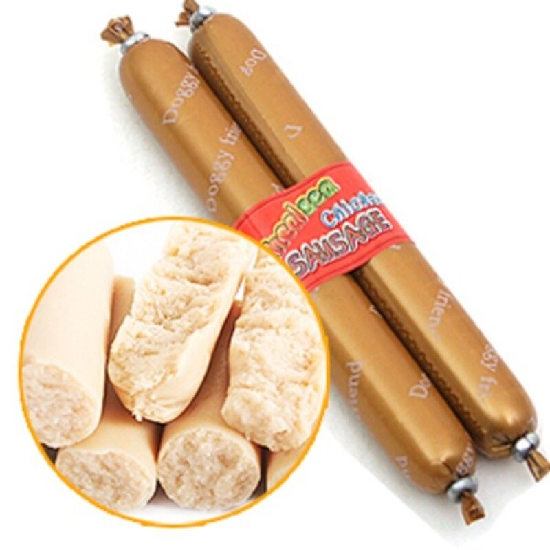 첼시 소시지 햄스터 고슴도치 간식, 단품, 2개, 16g
