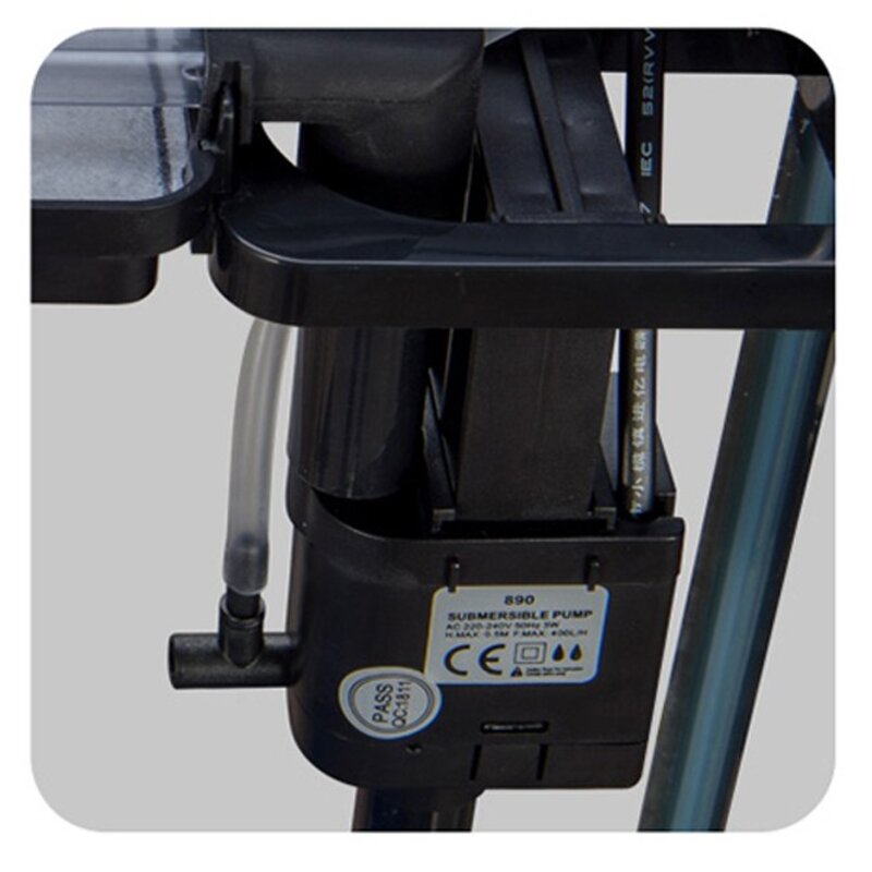아마존 곡유리 아쿠아리움 수조 AMZ-640F, 블랙, 1개