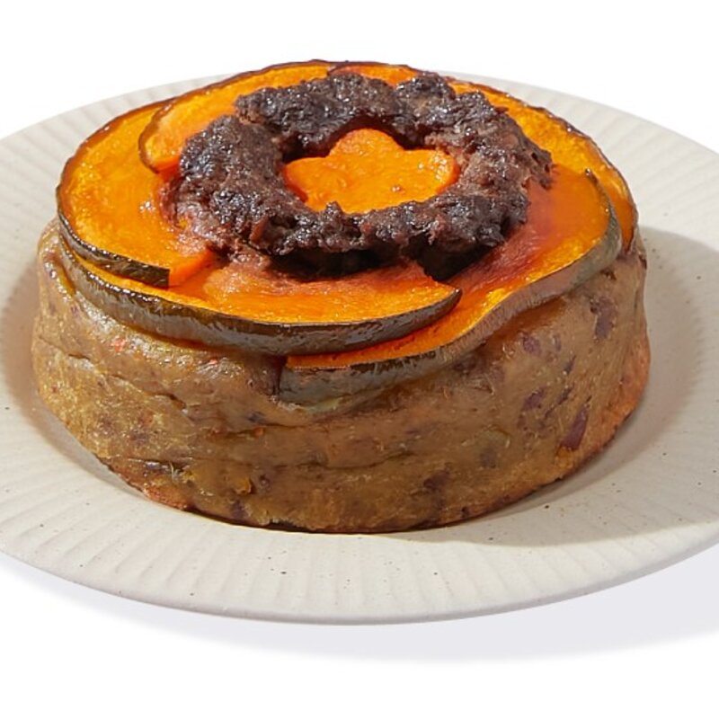 도그쿡 강아지 케이크 냉동 간식, 혼합맛(소고기/단호박), 300g, 1개
