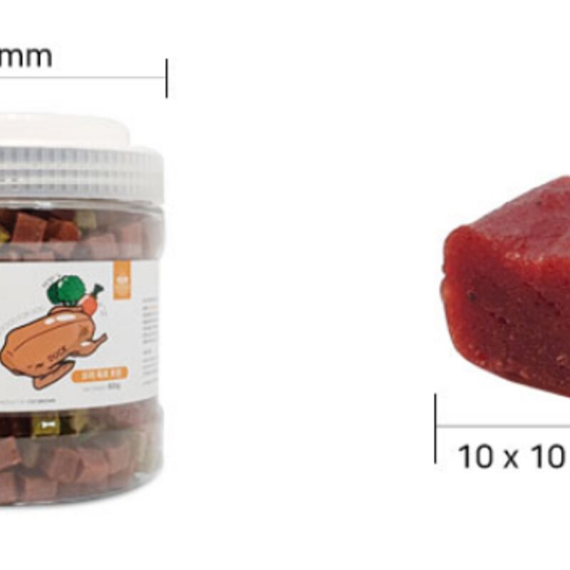 펫슐랭 반려견을 위한 쉐프의 레시피 트릿, 소고기육포, 800g, 1개