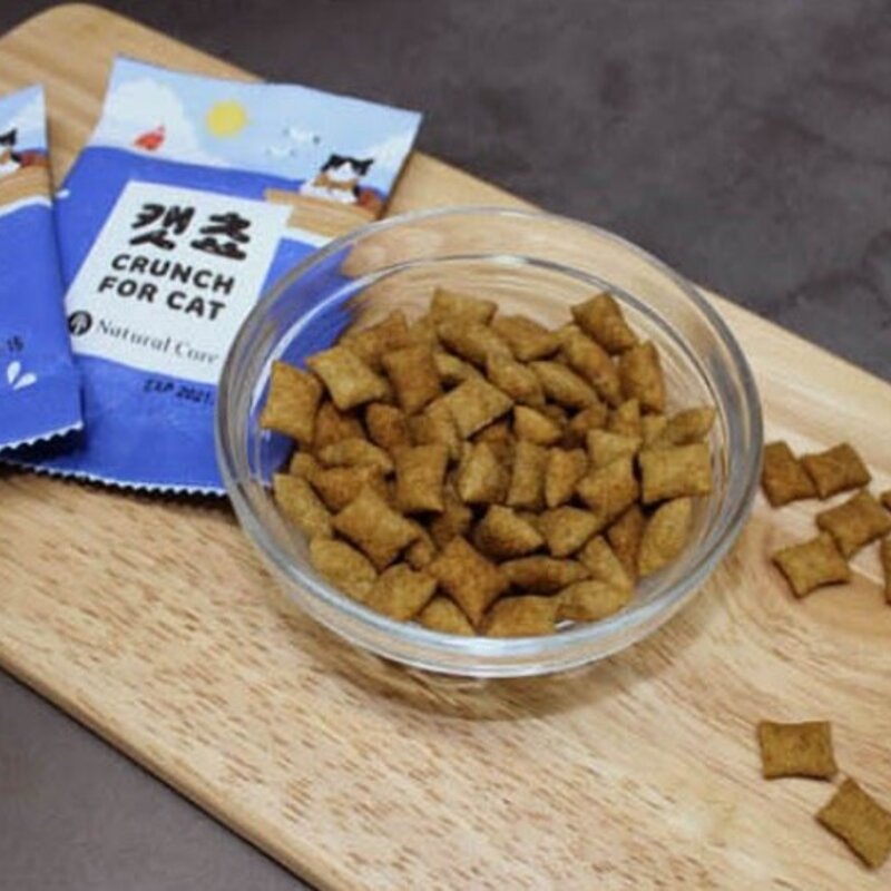 네츄럴코어 캣쵸 고양이간식 60g, 혼합, 4개