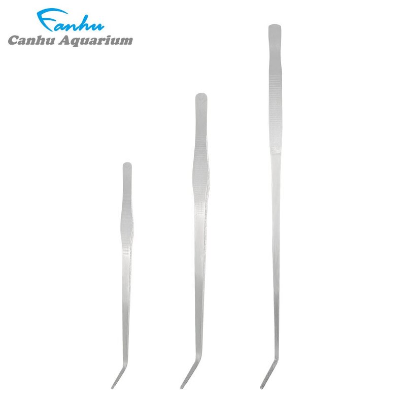 청룡아쿠아 칸후 수초용 핀셋 곡형, 칸후 수초용 핀셋 곡형 27cm, 1개