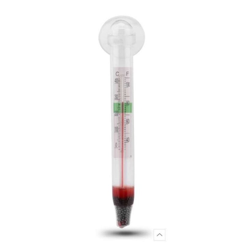 초록끈 아마존 수족관용유리온도계, 2개