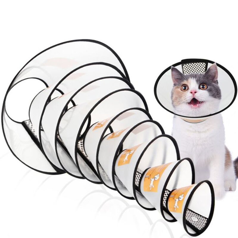 강아지 넥카라 고양이 넥카라 깔대기 투명 깔깔이 s m l xl, 넥카라 3호
