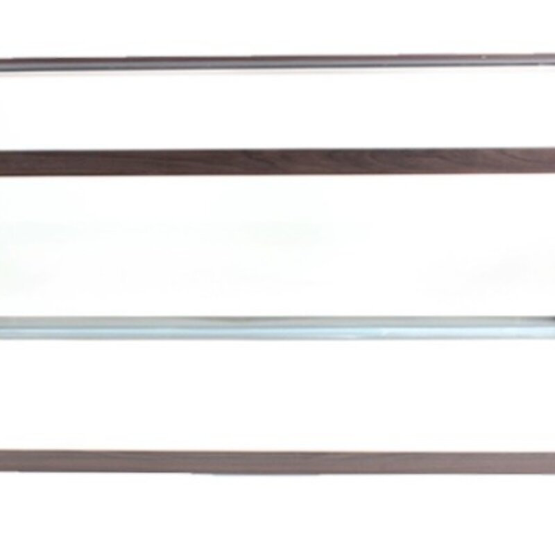 와이피 3자 직사각어항 90cm, 월넛, 1개