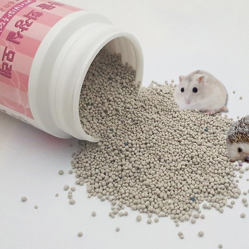 구딘 소동물 화장실 모래 베이비파우더향, 1.5L, 1개