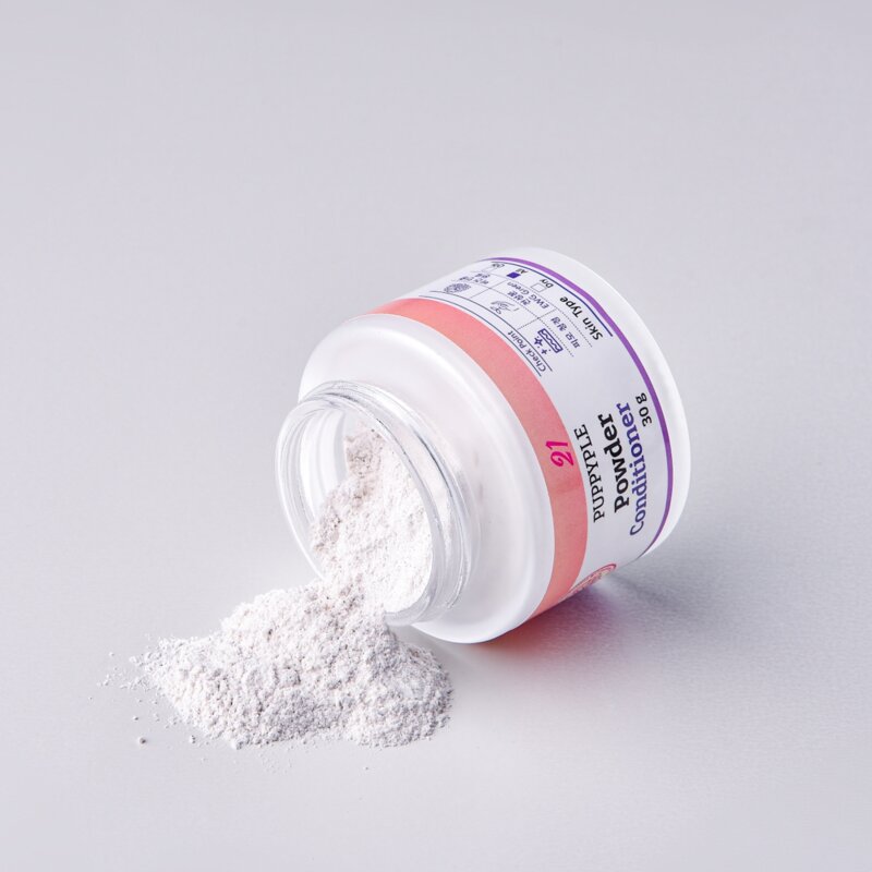 퍼피플 비건인증 강아지눈물파우더 강아지눈물자국 발바닥습진 천연 전성분 EWG, 10g(+브러쉬포함), 1개, 30g