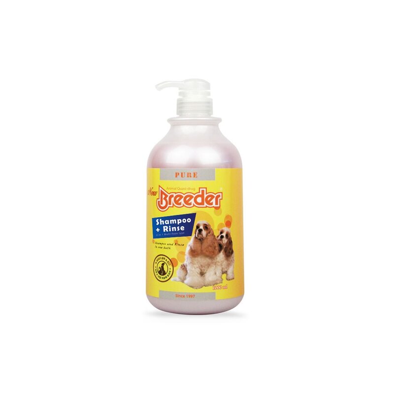 브리더 샴푸 린스 강아지 애견 반려견용 겸용, 겸용 샴푸 1000ml, 1L, 1개