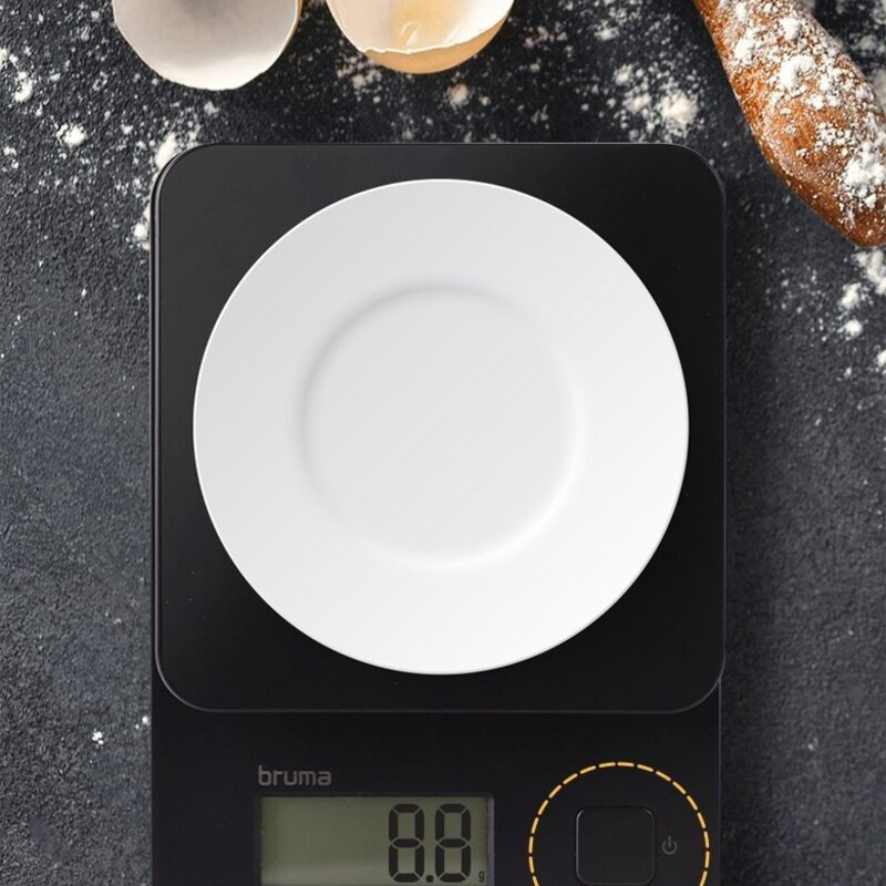 브루마 디지털 주방 전자저울, 1kg, 화이트, BS60