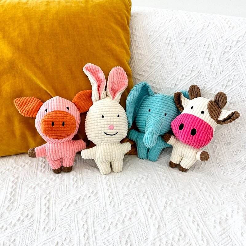 반려견 강아지 터그놀이 캐릭터 삑삑이 세트, 1팩