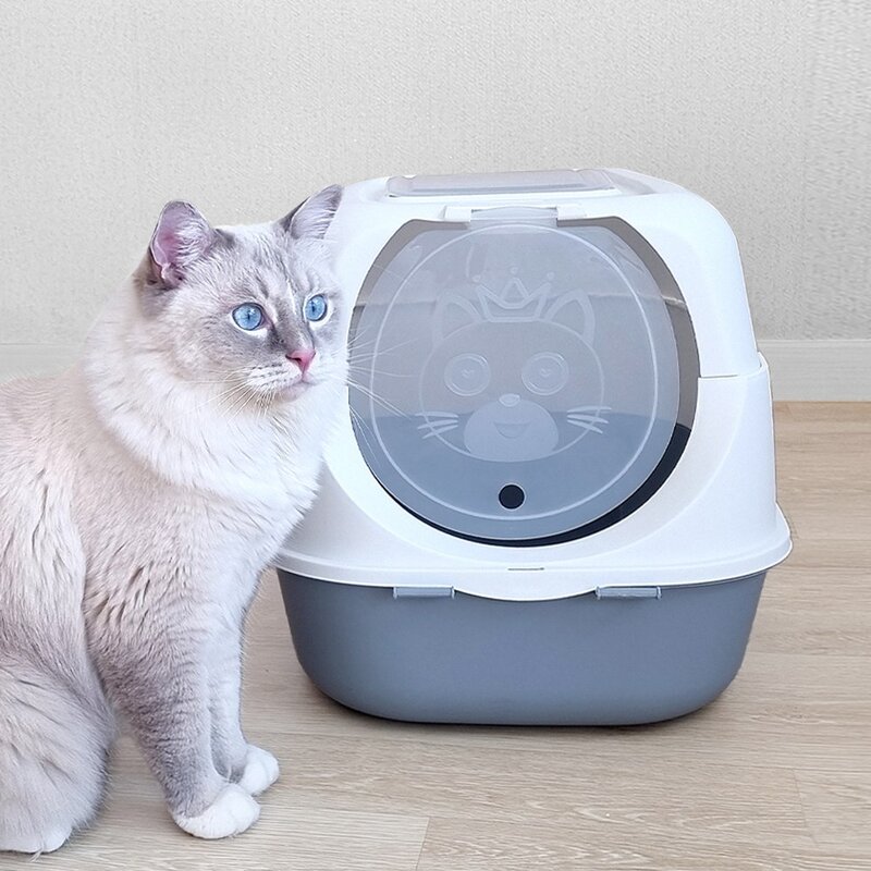 레토 고양이 화장실, 화이트, 1개