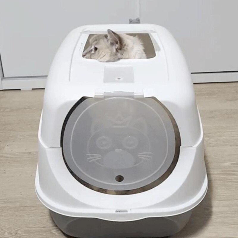 레토 고양이 화장실, 화이트, 1개