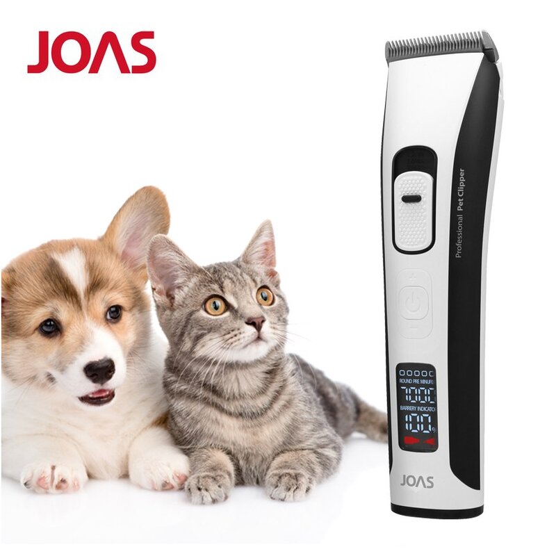 조아스 JP-900 애견 이발기 바리깡 클리퍼 저소음 저진동 스트레스 없는 댕댕이 이발기