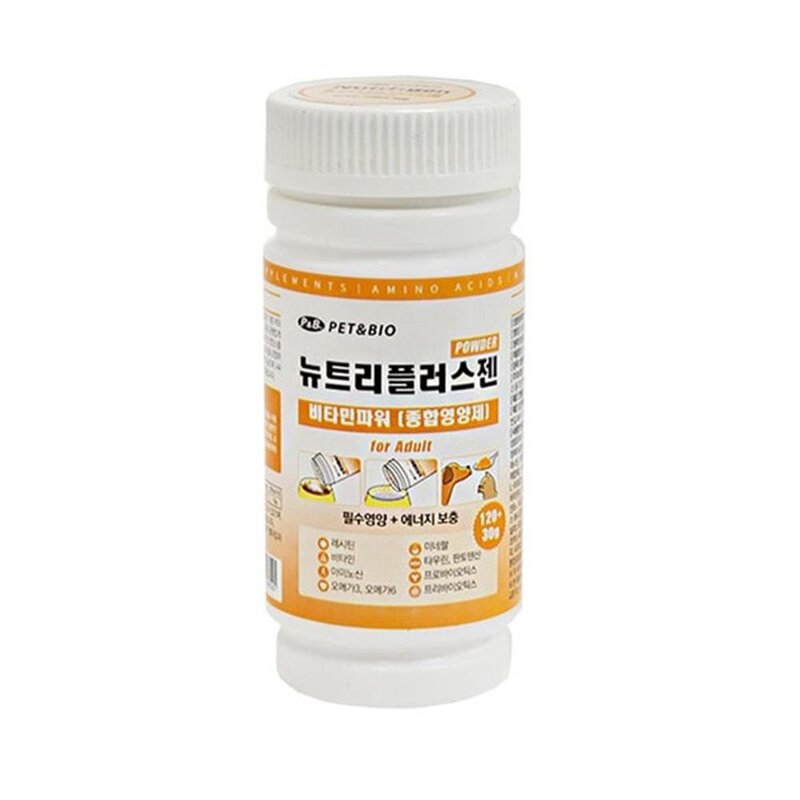 반려견 고농축 댕댕이 비타민 애견 미네랄 대형견 통분말영양제 관리, 1개