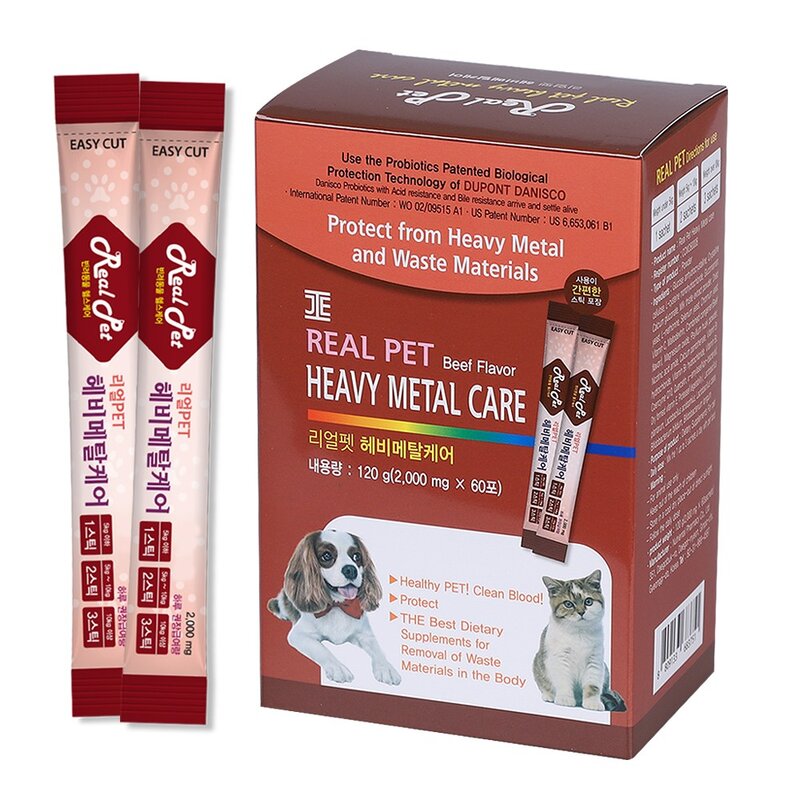 리얼펫 헤비메탈케어 강아지 영양제 120g, 소고기향, 1개, 종합건강