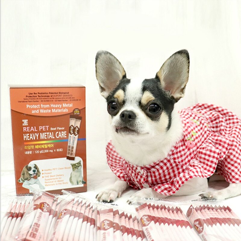 리얼펫 헤비메탈케어 강아지 영양제 120g, 소고기향, 1개, 종합건강