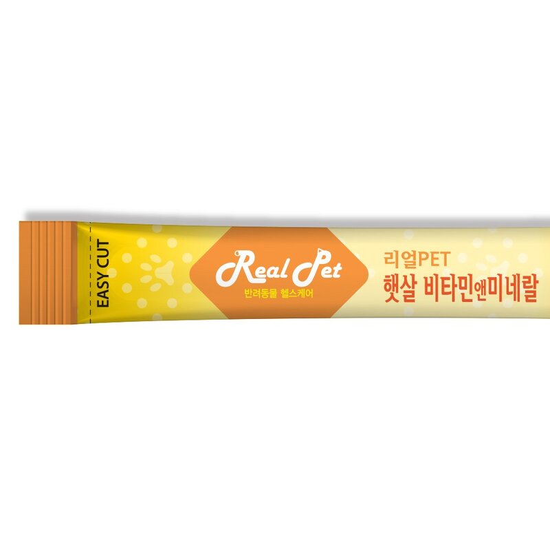 리얼Pet 햇살 비타민 반려동물용 면역력 영양제 120g, 소고기향, 1개, 면역건강