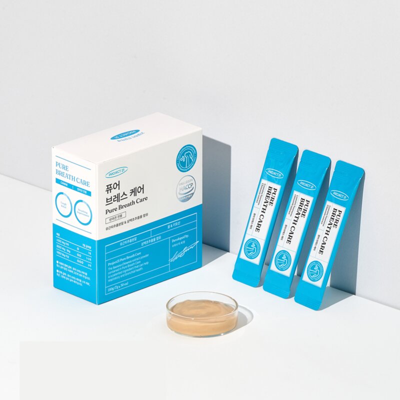 프로젝트21 퓨어 브레스 케어 강아지 기관지 영양제 7g x 30p, 닭고기, 1팩