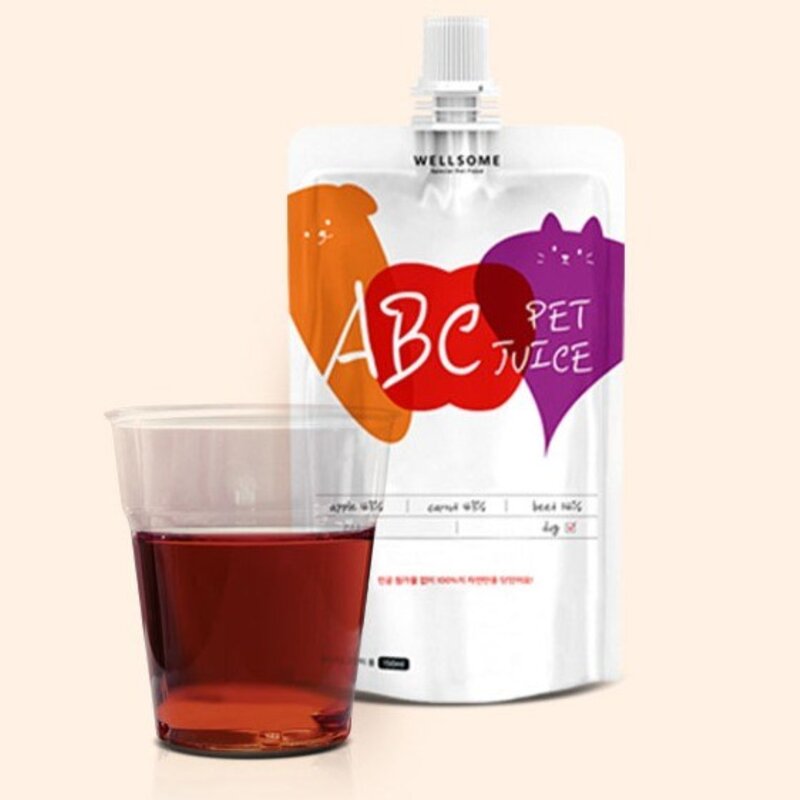 웰썸 강아지 ABC 주스 10p, 150ml, 10개