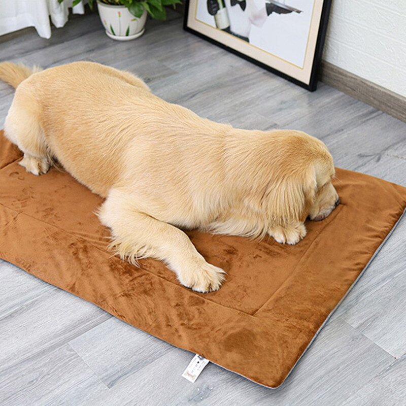 [아띠꼴로] 강아지 발열매트 고양이 온열 보온 겨울 매트 방석, 매트그레이, 1개
