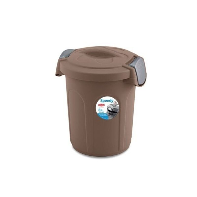 스테판플라스트 사료보관통 46L 도브그레이(16kg), 1개