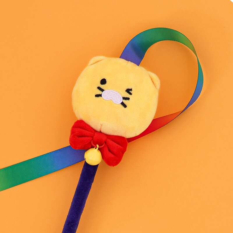 카카오프렌즈 CS 마이펫 고양이 낚시대 장난감, 혼합색상, 1개