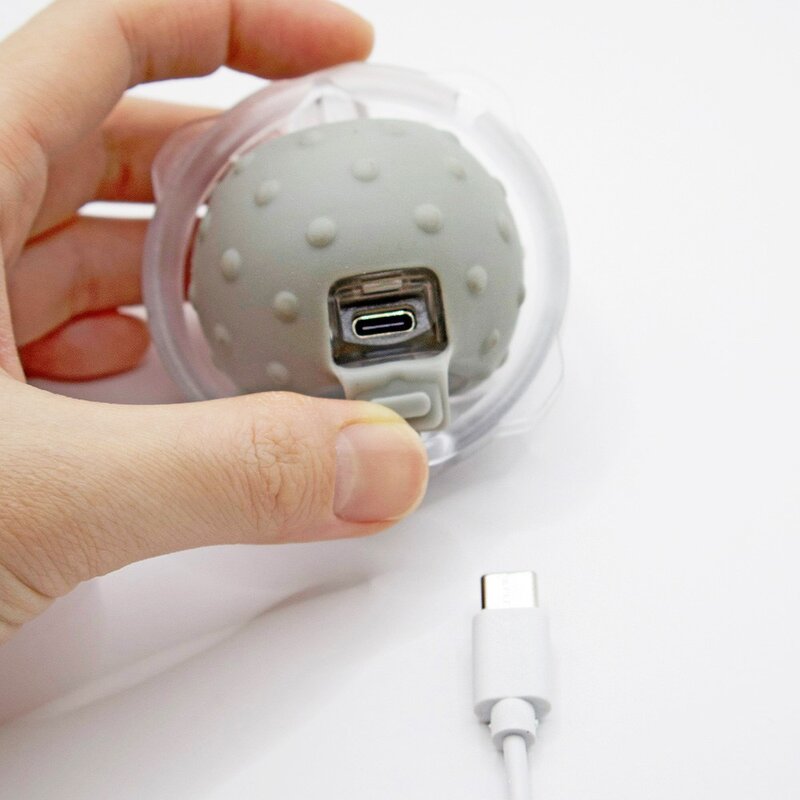 고양이 지랄발광 자동 장난감 스마트 캣 토이 공 놀이 USB 충전식, 스마트 펫 토이, 1개