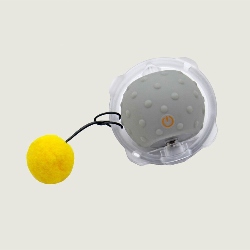 고양이 지랄발광 자동 장난감 스마트 캣 토이 공 놀이 USB 충전식, 스마트 펫 토이, 1개