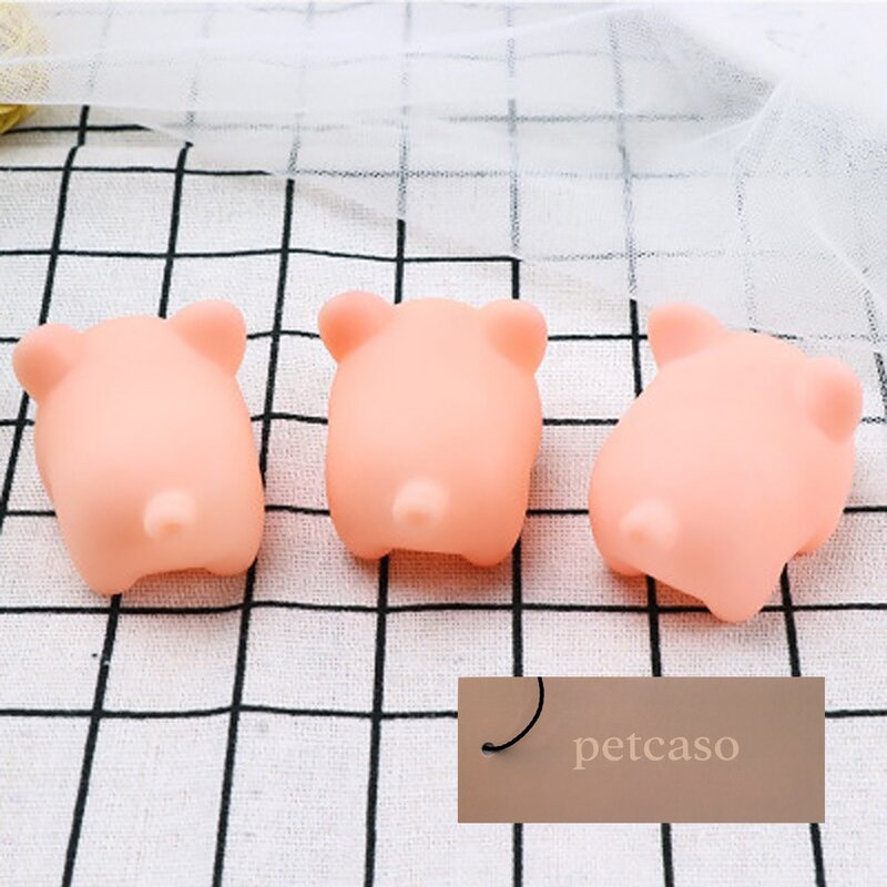펫카소 아기 강아지 이갈이 장난감 삑삑이 돼지 20개, 1세트