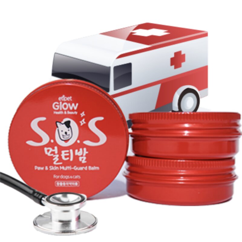 반려동물 강아지 코밤 멀티밤 연고 보습제 발바닥 갈라짐 영양공급 피부진정, 1개